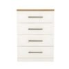 Cómoda Harmony 4 Cajones Blanco Duna