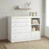 Cómoda de bebe Amore blanco