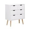 Cómoda Shavan 4 Cajones Blanco