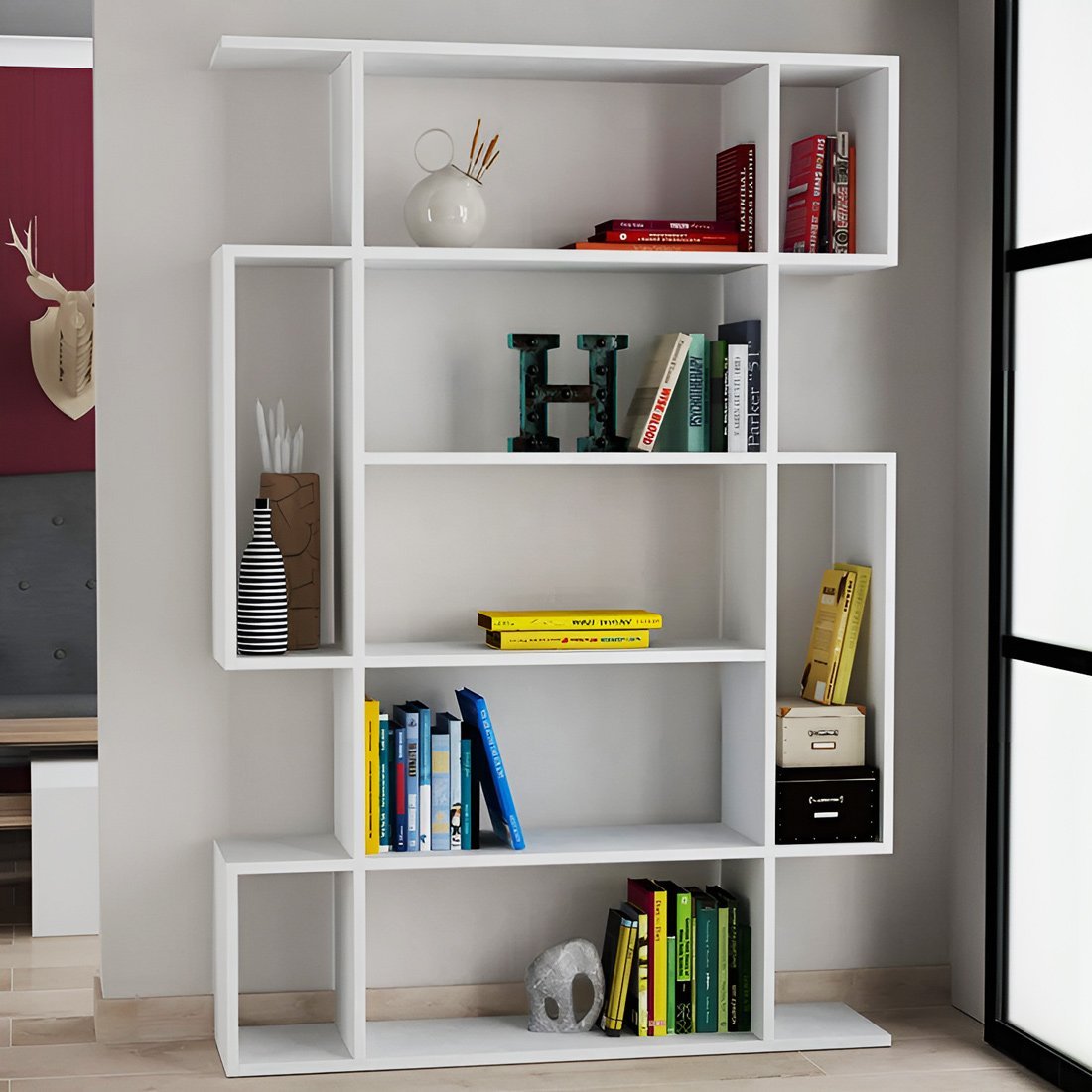 Estante Modular Decorativo Mitto Blanco