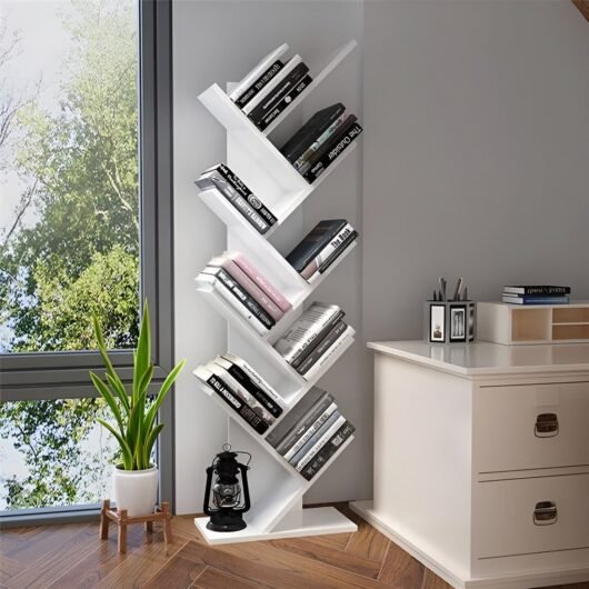 Librero Decorativo Trom Blanco
