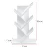 Librero Decorativo Trom Mini Blanco