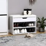 Zapatera Baúl Con Asiento Sire 6 Pares