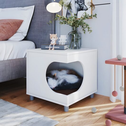 Velador con Cama para Mascotas Pety / Pet-House