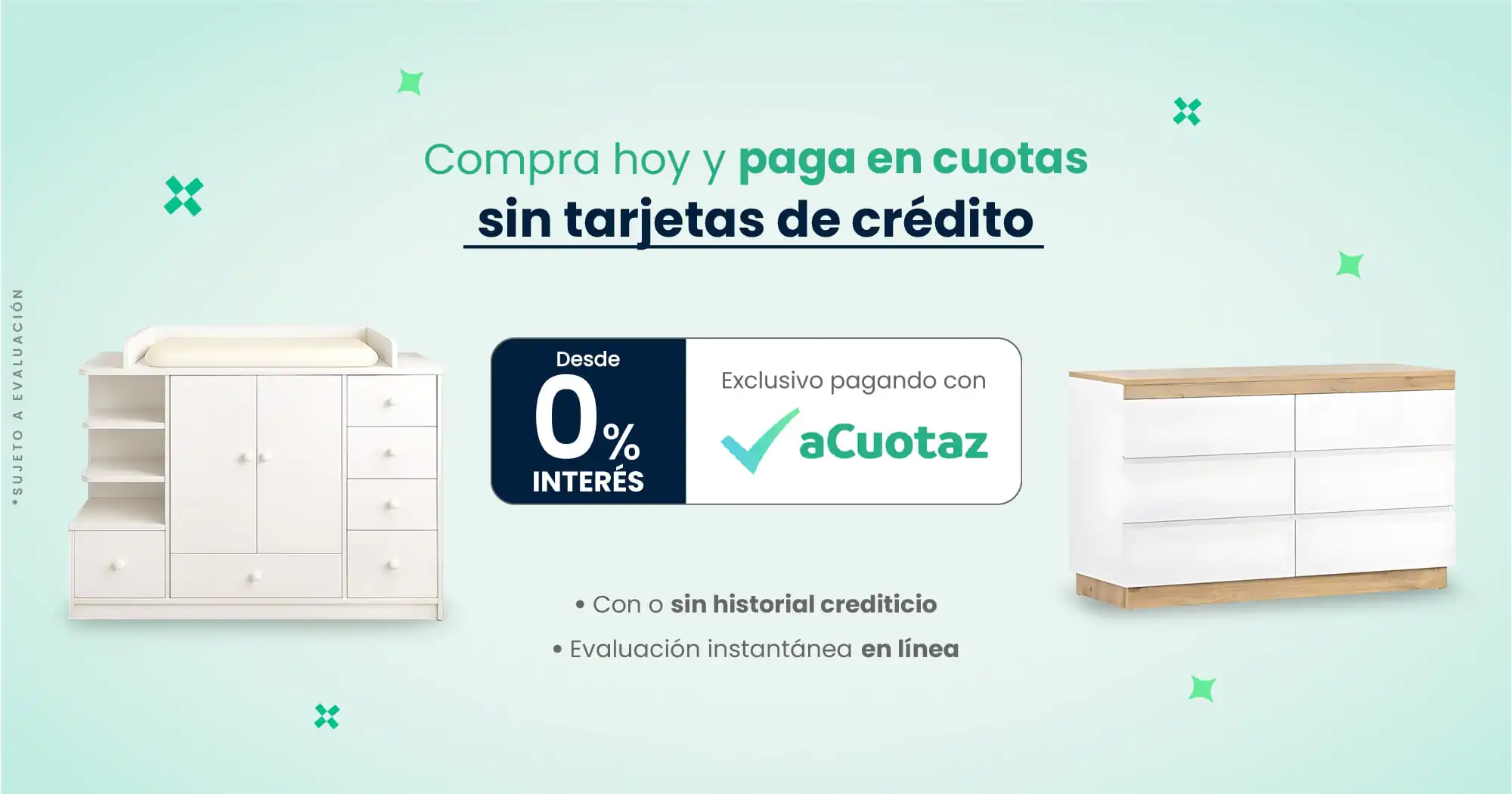 Compra muebles en cuotas Huk