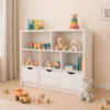 Juguetero Organizador Infantil Nunu Blanco