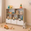 Juguetero Organizador Infantil Nunu Blanco y Duna